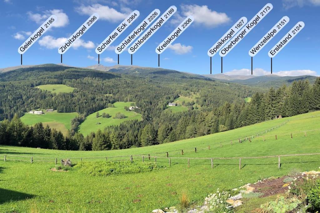 St Wolfgang-Kienberg - Ruhe Und Entspannung Mit Bester Aussicht Villa Obdach Exterior foto